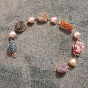 Beautiful 7.5 inch rough Semi Precious Stones